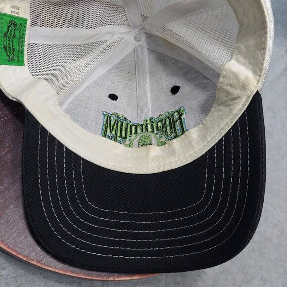 Sierra Nevada Optimum Trucker Hat Black & White Mesh Adjustable Back - Picture 9 of 11